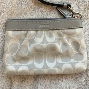 COACH Small Wristlet - Signature C